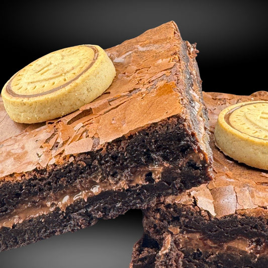 Velvet Hazelnut Nutella Brownie