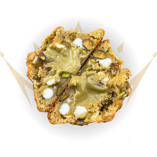 Vanilla cookie filled with pistachio cream – Brebow Cookies Apple Valley
