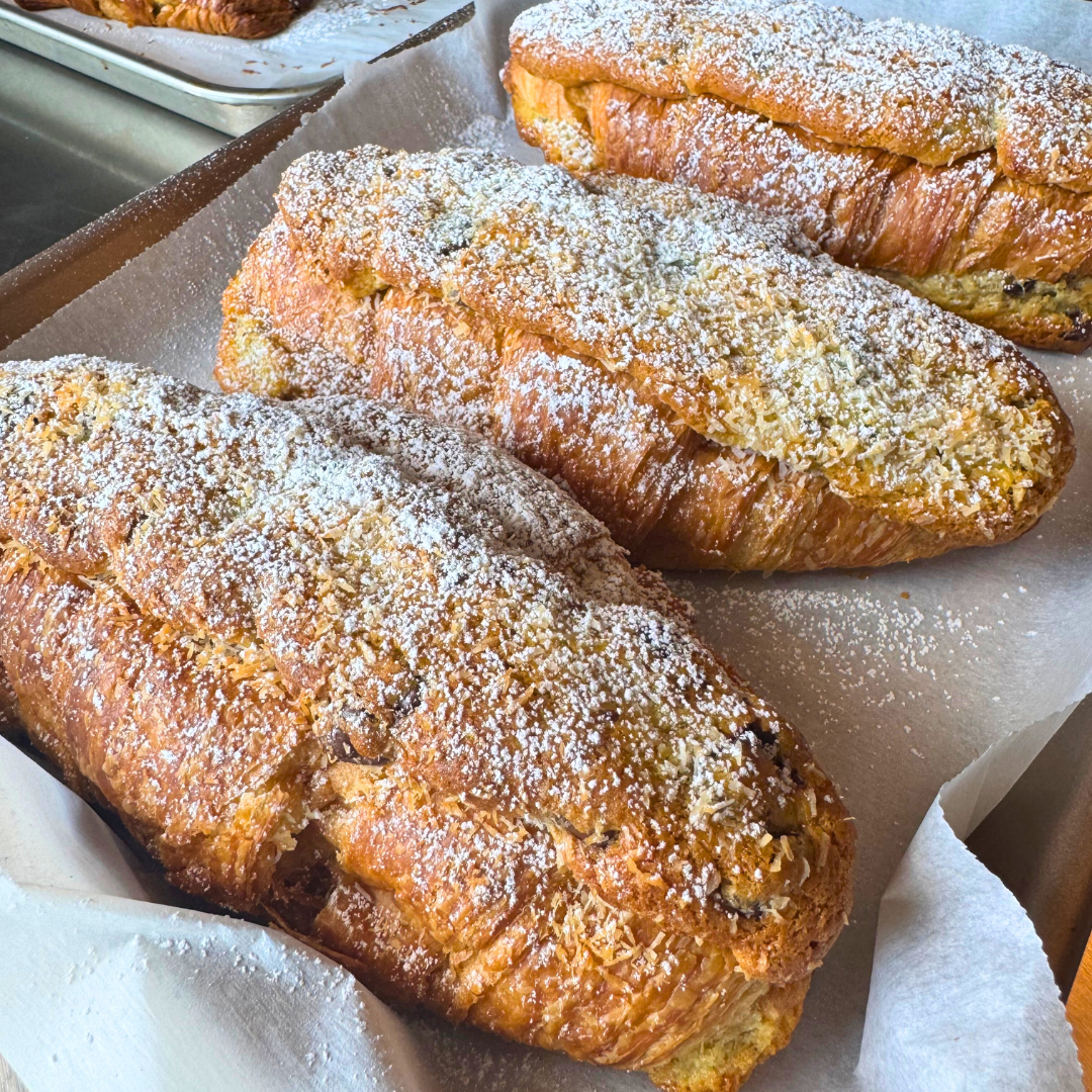 Dulce de leche and coconut croissant cookie – Brebow Cookies Apple Valley